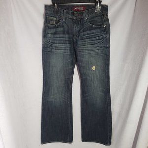 Mens Express Jeans Extra Slim Bootcut 30x30